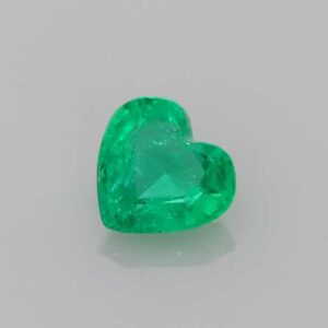 0.38ct Heart Emerald