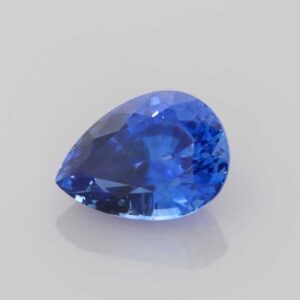 2.25ct Pear Blue Sapphire