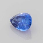 2.25ct Pear Blue Sapphire, view 2