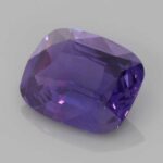 3.2ct Cushion Purple Sapphire, view 2