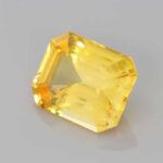 5.01ct Yellow Sapphire, view 2