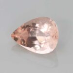 2.54ct Pear Peach Morganite, view 2