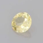 0.64ct Round Yellow Sapphire, view 2