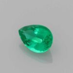 0.33ct Pear Emerald, view 2