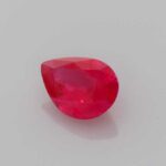 0.889ct Pear Ruby, view 2