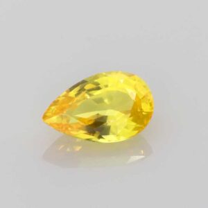 1.67ct Pear Yellow Sapphire