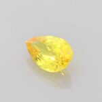 1.67ct Pear Yellow Sapphire, view 2