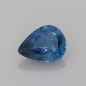 0.729ct Pear Blue Sapphire