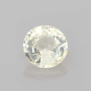1.46ct Round Yellow Sapphire