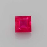 0.438ct Square Ruby, view 1