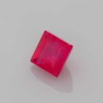 0.438ct Square Ruby, view 2