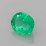 0.683ct Cushion Emerald, view 2