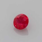 0.43ct Round Ruby, view 2