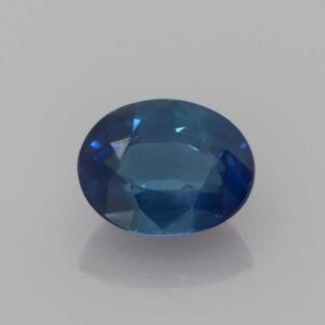 0.757ct Oval Blue Sapphire