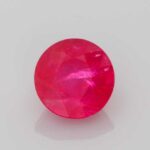 2.98ct Round Ruby, view 1