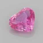 Heart Pink Sapphire, view 2