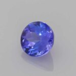 Round Tanzanite, view 2