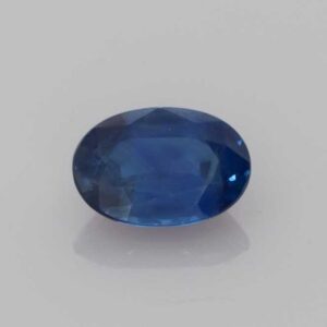 0.645ct Oval Blue Sapphire