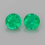 0.285ct Round Emerald, view 1