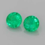 0.285ct Round Emerald, view 2