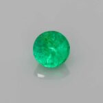 0.33ct Round Emerald, view 1