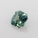 1.05ct Teal Sapphire, view 2