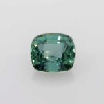 0.91ct Cushion Teal Sapphire, view 1
