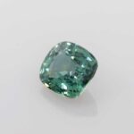 0.91ct Cushion Teal Sapphire, view 2