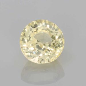 2ct Round Yellow Sapphire