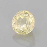 2ct Round Yellow Sapphire, view 2