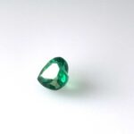0.78ct Heart Emerald, view 2
