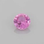 Round Pink Sapphire, view 1