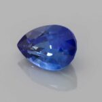 1.89ct Pear Blue Sapphire, view 2