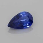 Pear Blue Sapphire, view 1