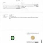 5.04ct Cushion Green Sapphire, view 3