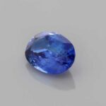 Oval Blue Sapphire, view 2