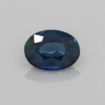 0.89ct Oval Blue Sapphire, view 1