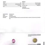 1.52ct Oval Pink Sapphire, view 3