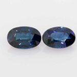 0.55ct Oval Blue Sapphire, view 1