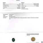 Oval Green Sapphire, view 3