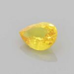1.26ct Pear Yellow Sapphire, view 2