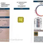 1.48ct Yellow Sapphire, view 3