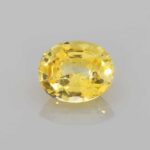 1.97ct Oval Yellow Sapphire, view 1