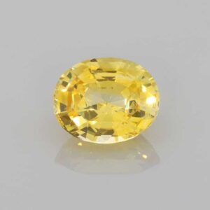 1.97ct Oval Yellow Sapphire