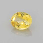 1.97ct Oval Yellow Sapphire, view 2