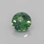 2.5ct Round Teal Sapphire, view 1