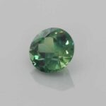 2.5ct Round Teal Sapphire, view 2