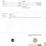 2.7ct Green Sapphire, view 3