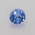Round Blue Sapphire, view 1