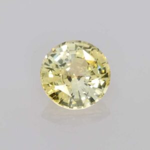 2.09ct Round Yellow Sapphire